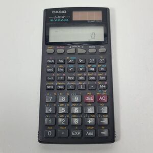 Casio Scientific Solar Calculator fx-115W Two Way Power Tested